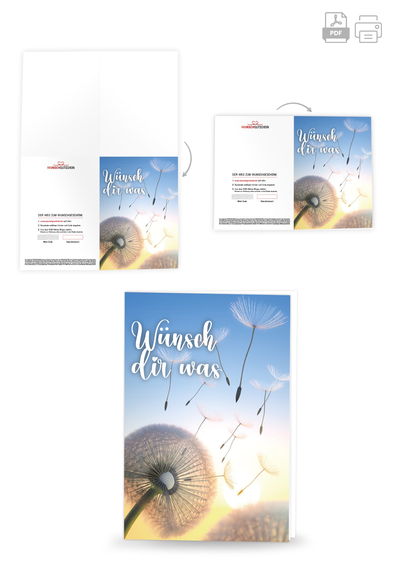 Wünsch dir was - Pusteblume