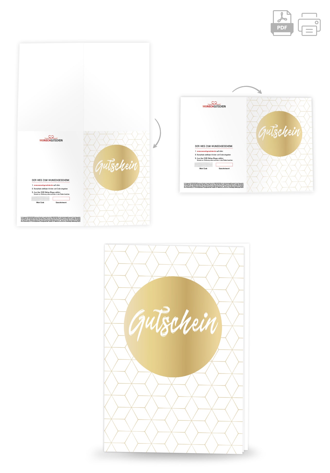 Gutschein - Gold