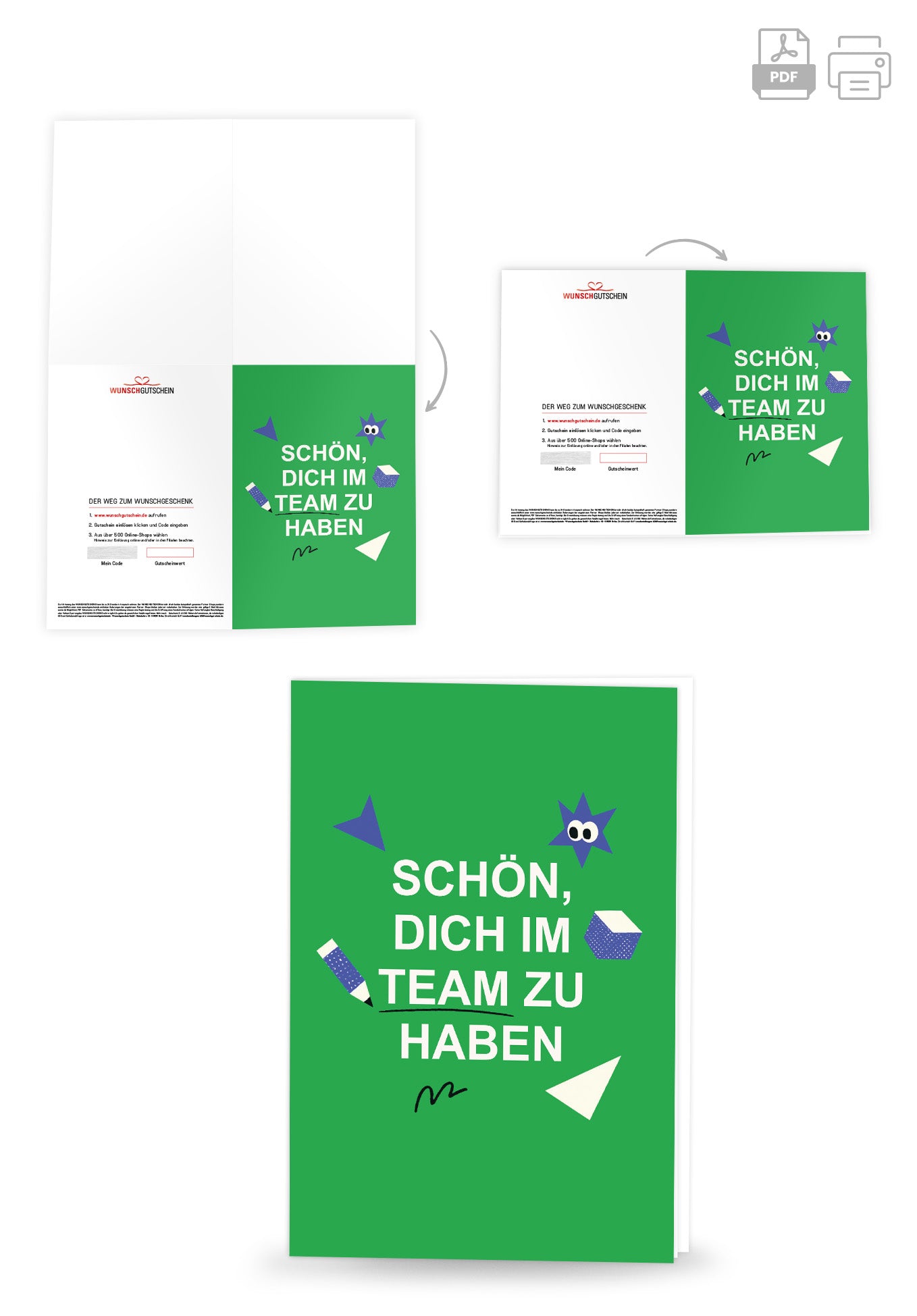 Team - Formen Grün