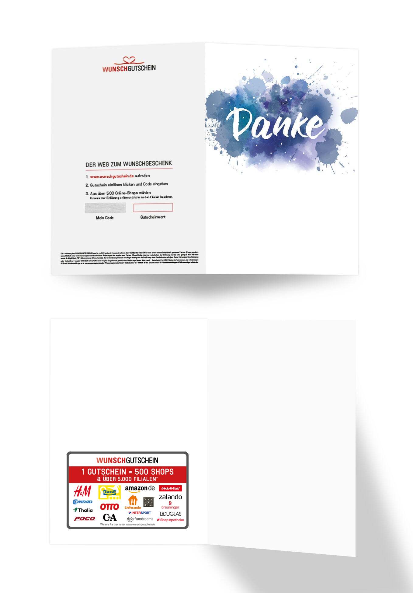 Danke - Blau