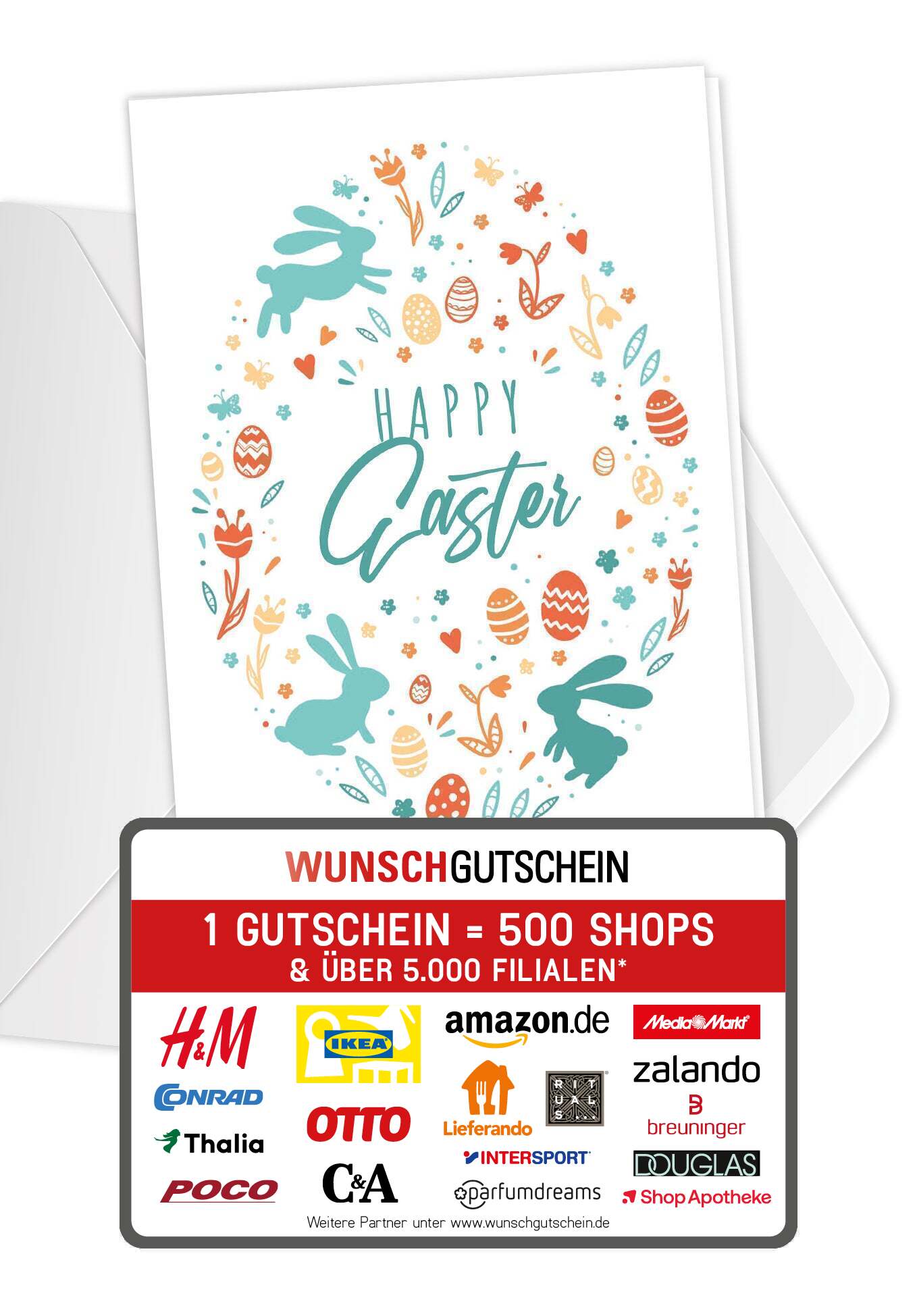 Happy Easter - Ei Bunt