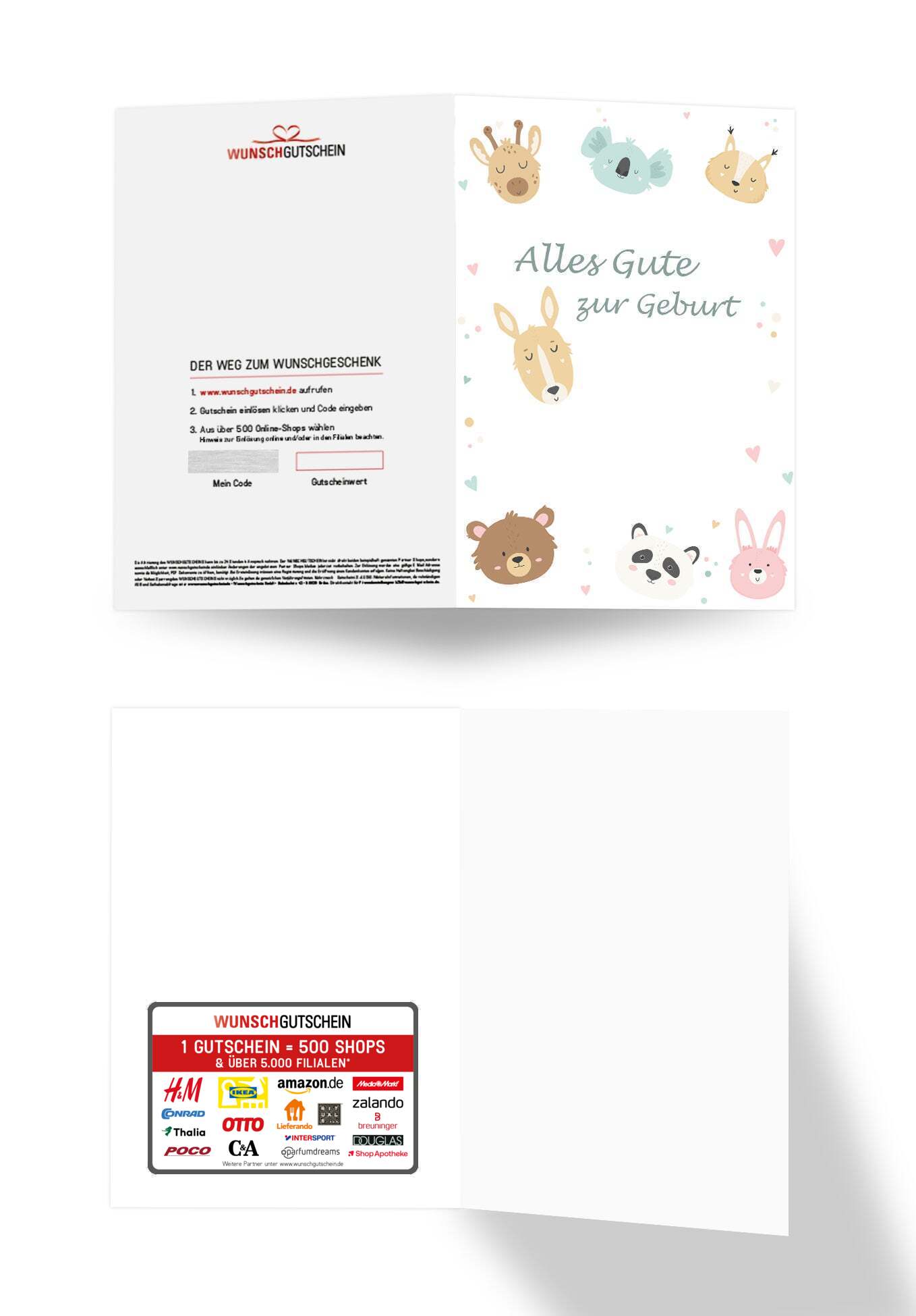 Alles Gute Geburt - Tiere