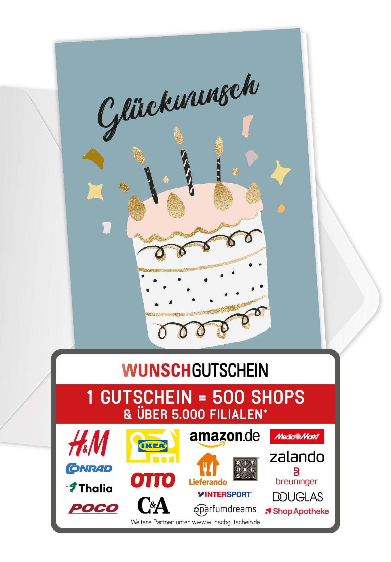 Glückwunsch - Torte