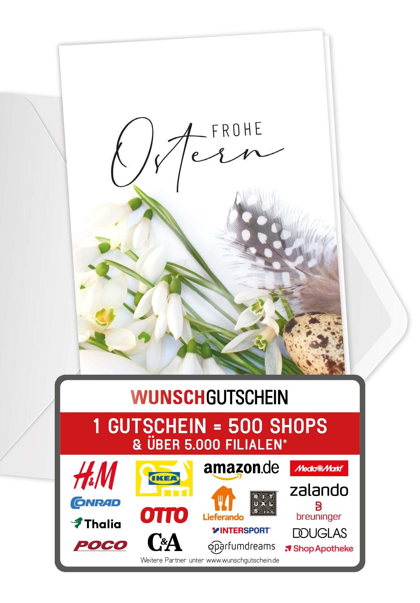 Frohe Ostern - Federn