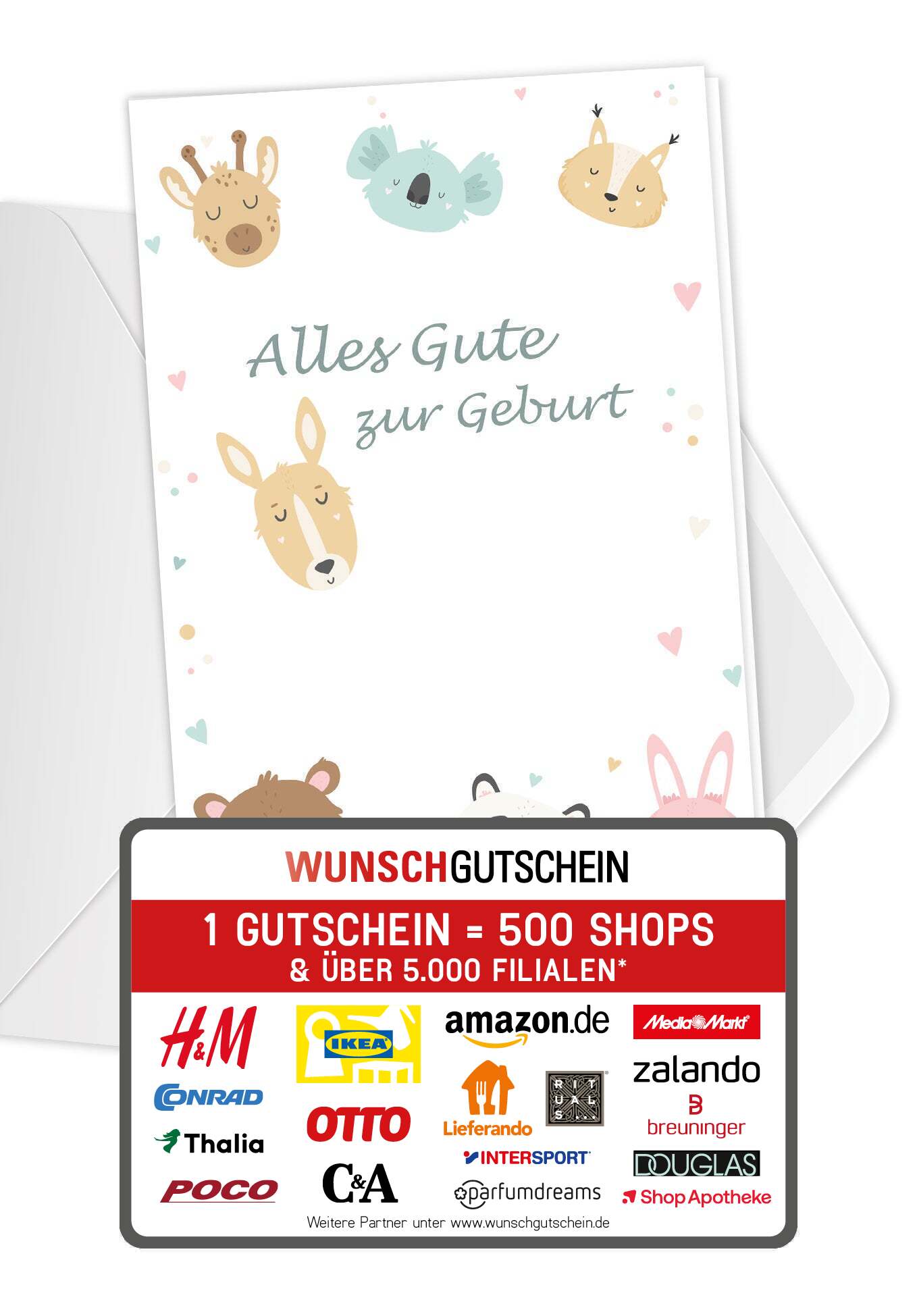 Alles Gute Geburt - Tiere