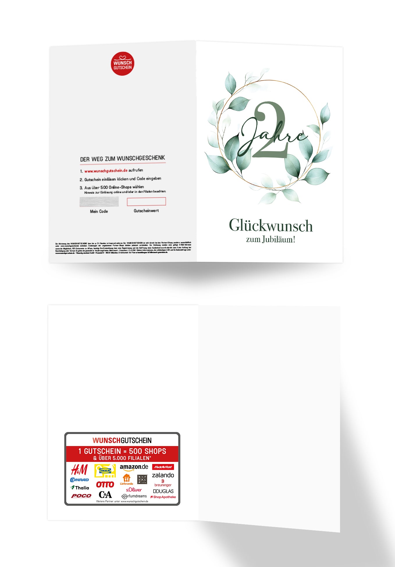 2 Jahre - Blätterkranz