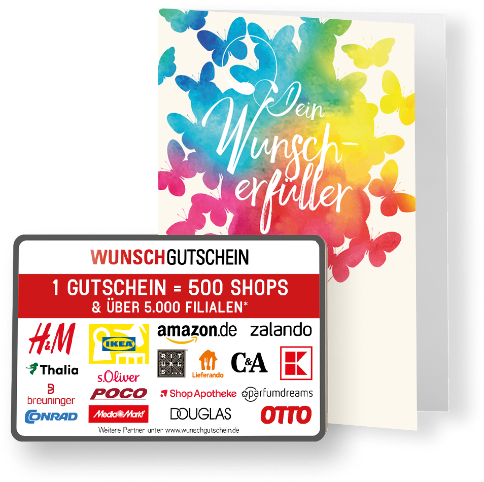 Das Geschenk, das immer passt.