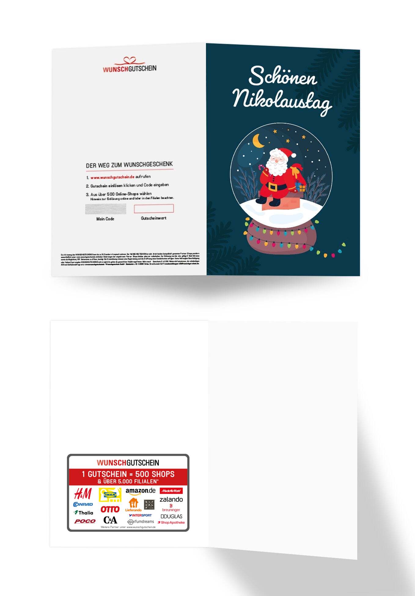 Schönen Nikolaustag - Nikolaus Schneekugel PDF