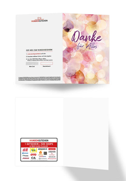 Danke für Alles - Lila Gold