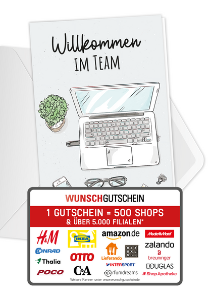 Willkommen im Team - Arbeitsplatz