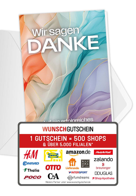 Erfolgreiches neues Jahr - Bunte Tücher