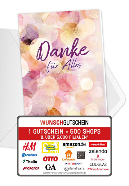 Danke für Alles - Lila Gold