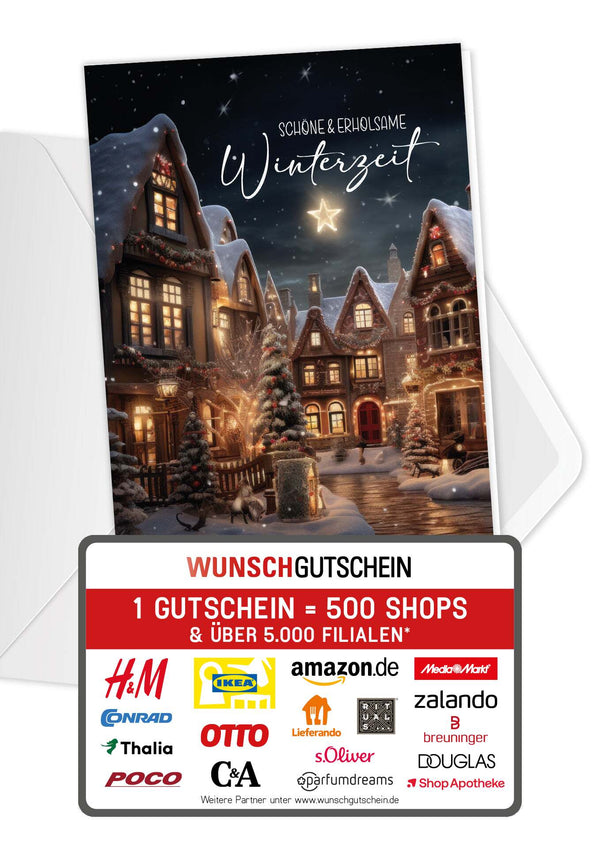 Schöne Wintertage - Dorf