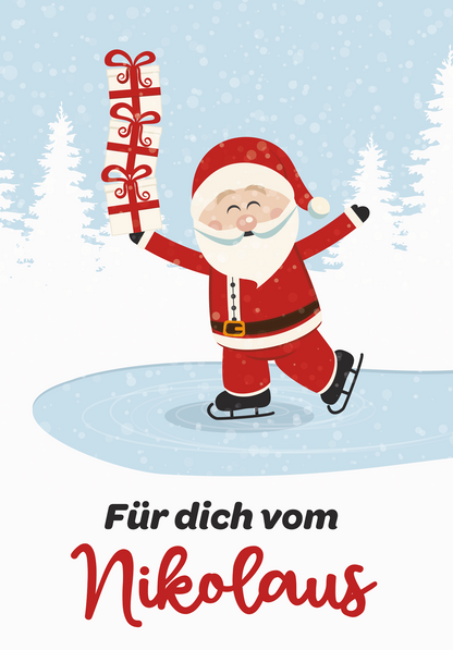 Vom Nikolaus - Nikolaus Eislaufen