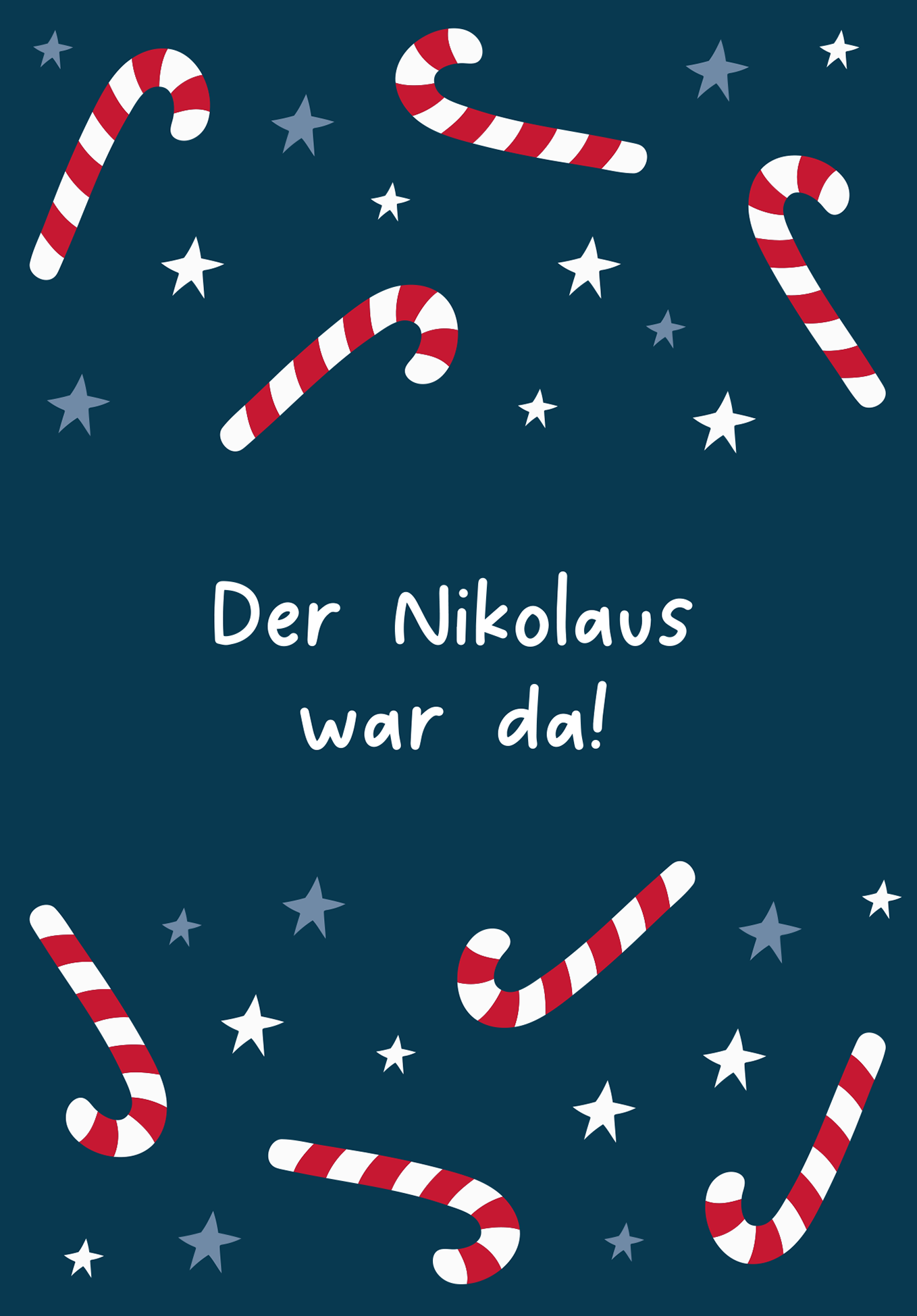 Nikolaus war da - Zuckerstangen PDF