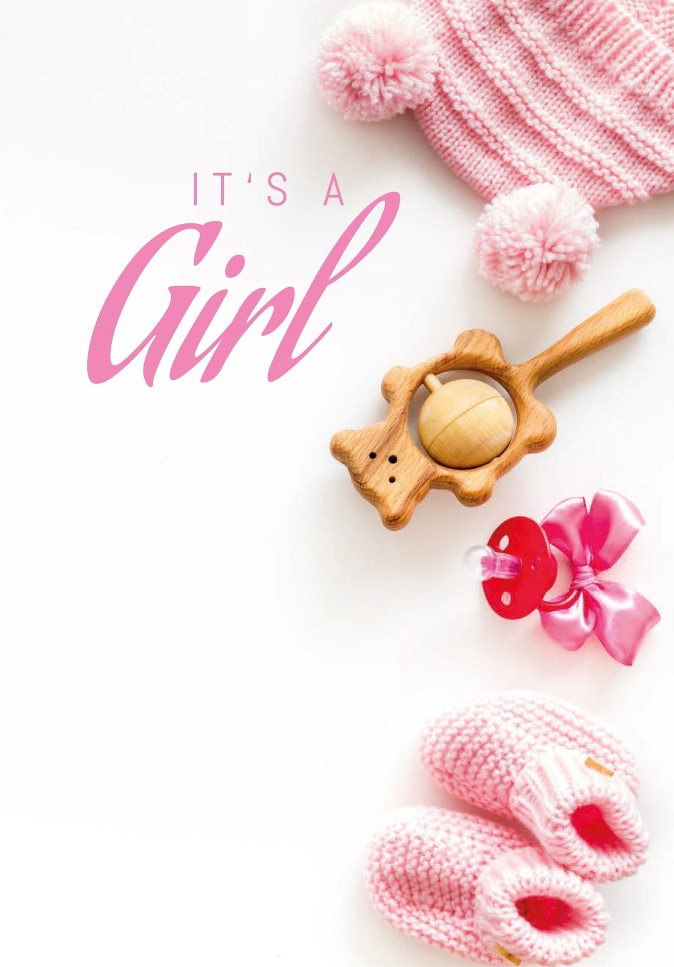 It's a Girl - Rosa (Gutscheinwert)