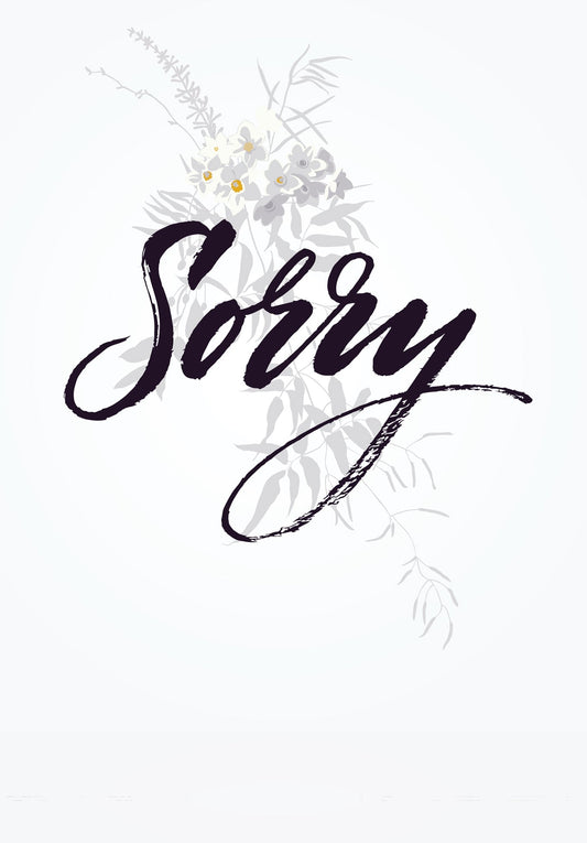Sorry - Blumen
