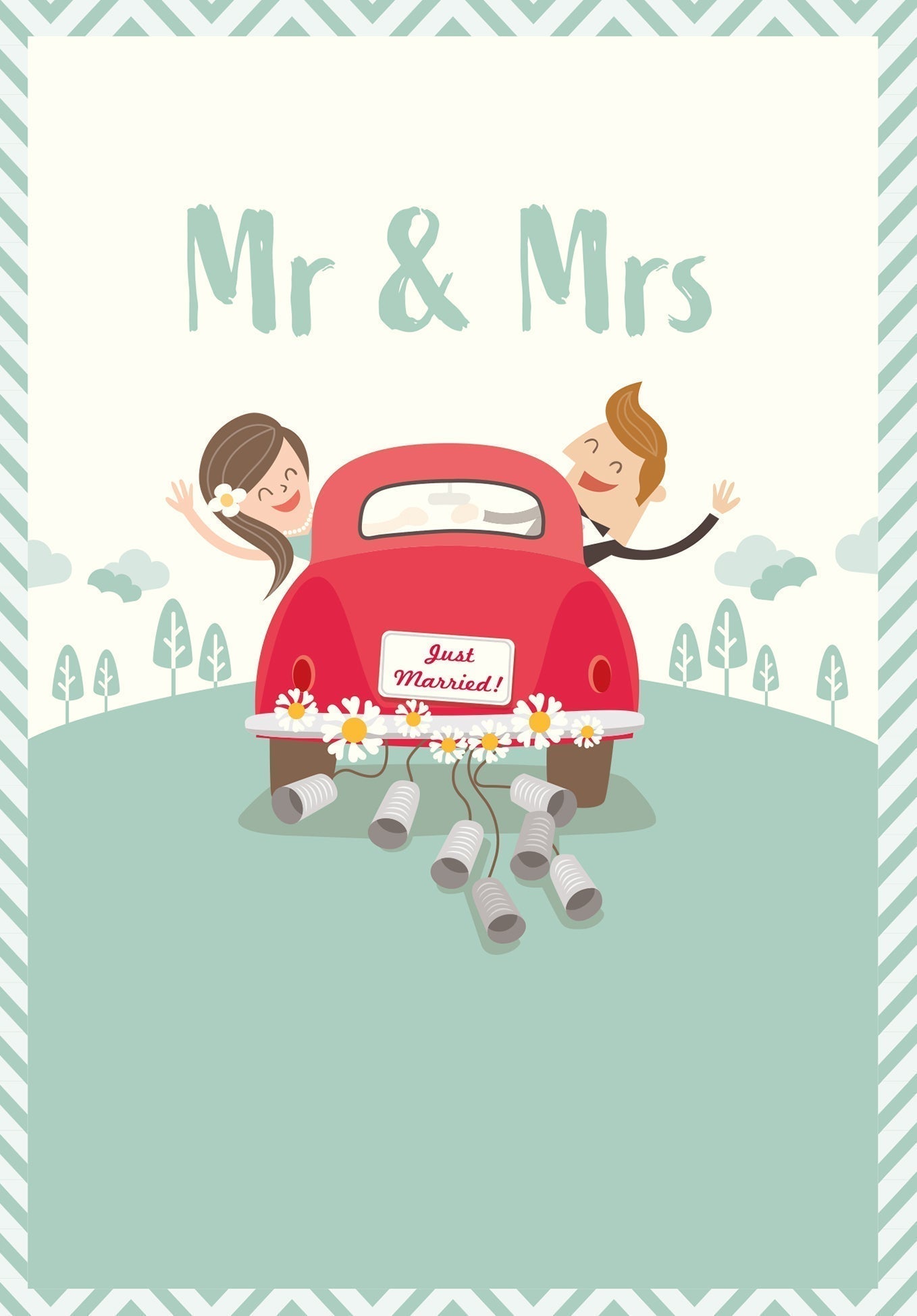 Mr & Mrs - Auto Wunschgutschein