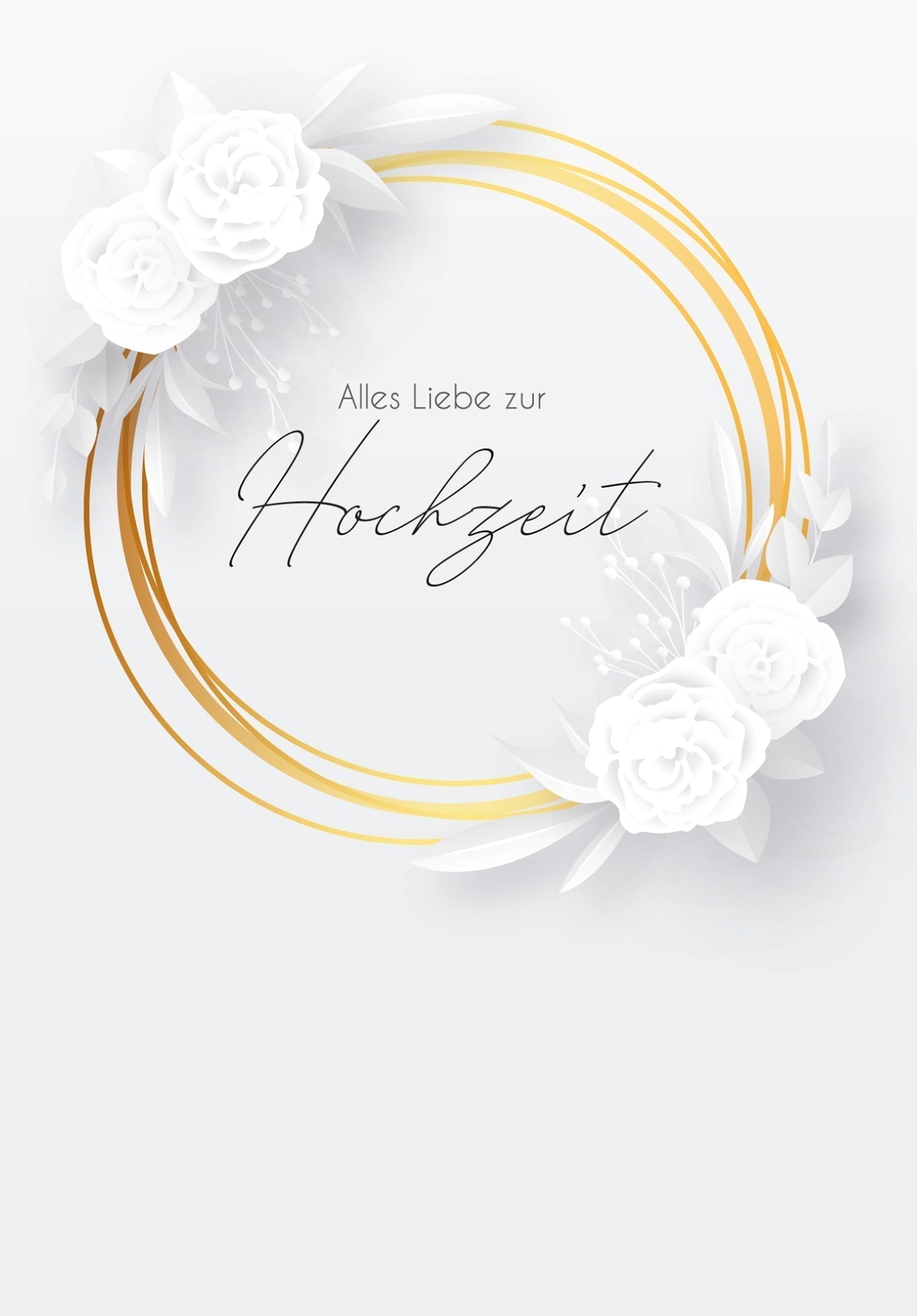 Hochzeit - Gold (Gutscheinwert)