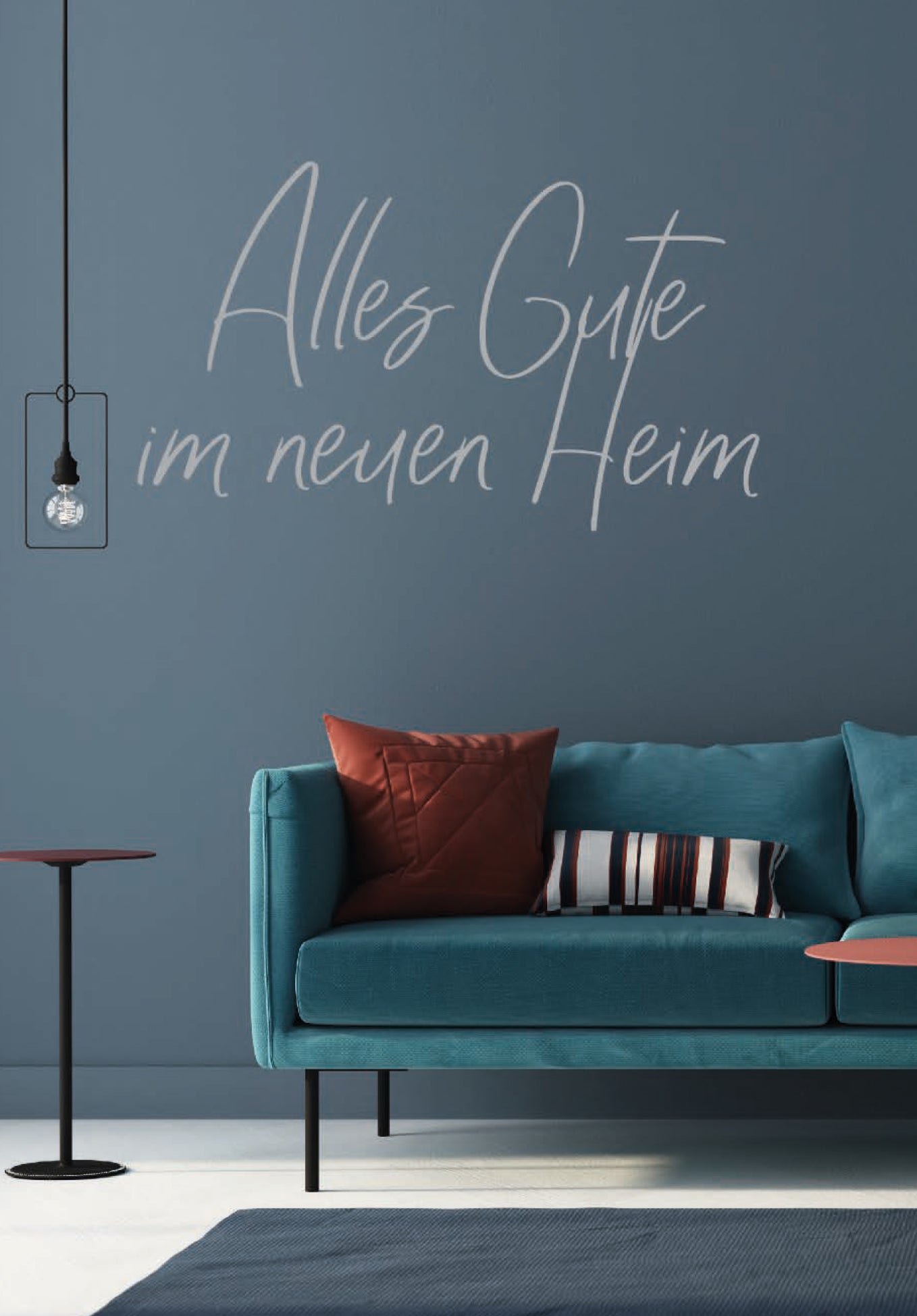 Alles Gute Heim - Sofa Blau (Gutscheinwert)