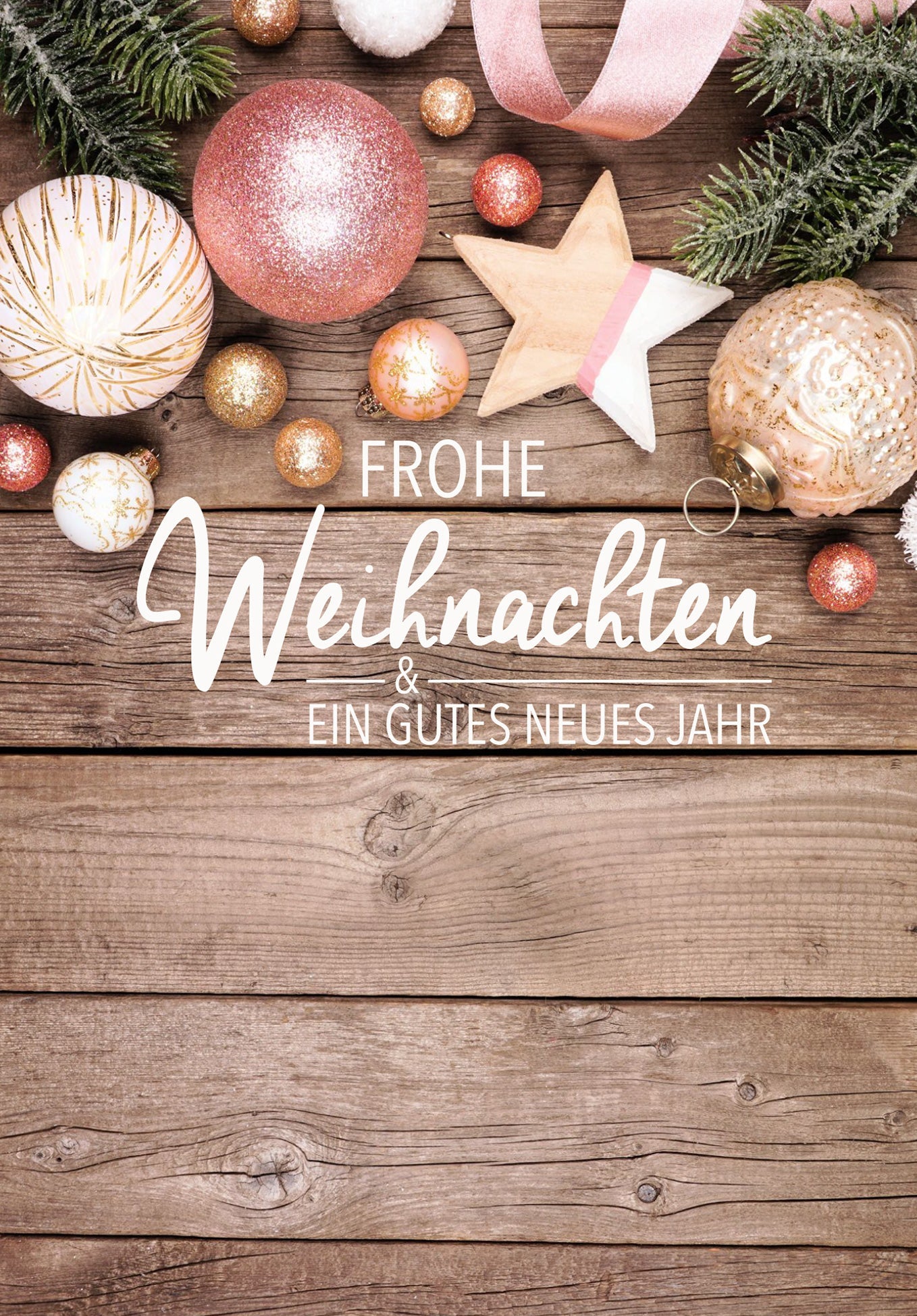 Frohe Weihnachten - Kugeln (Gutscheinwert)