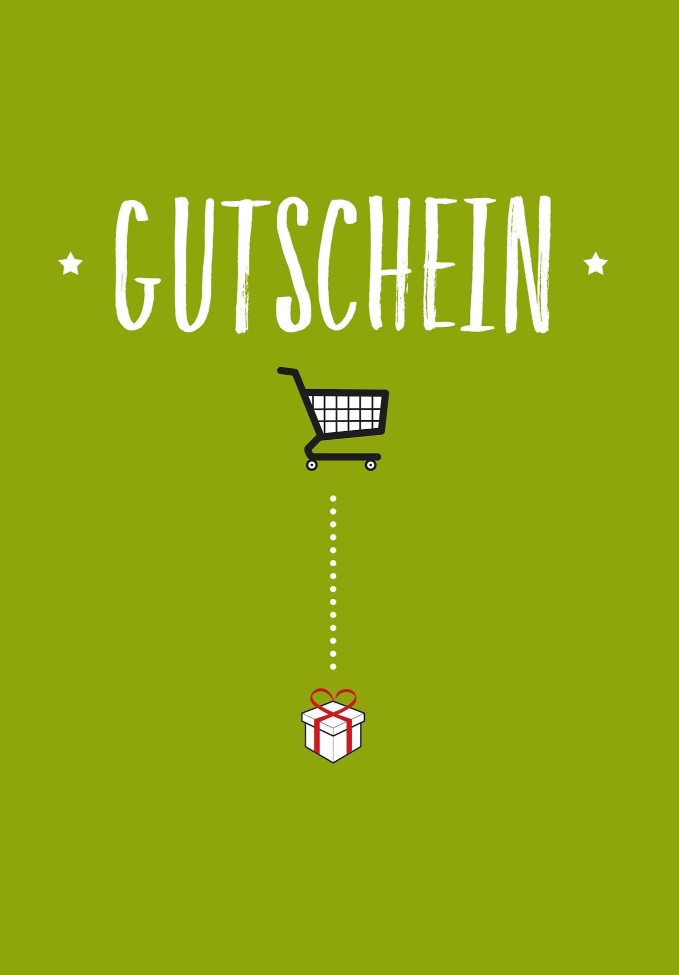 Gutschein - Grün (Gutscheinwert)