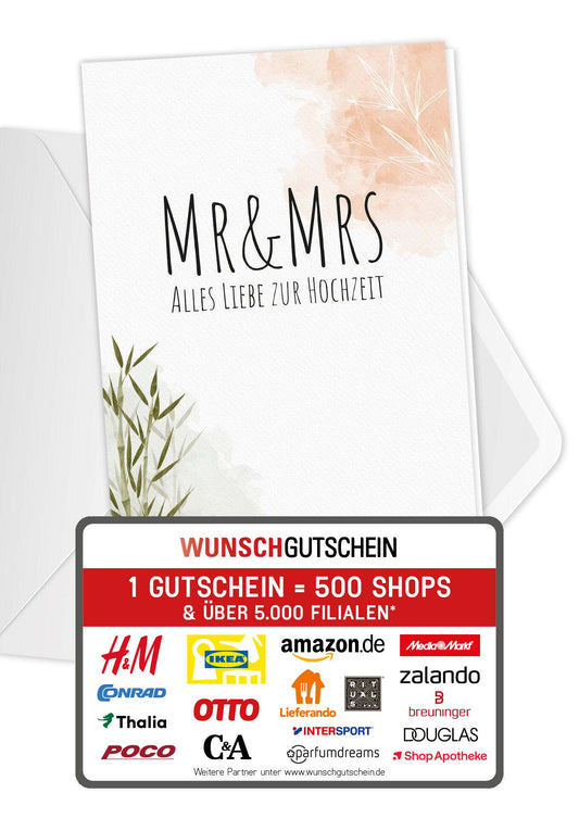 Mr & Mrs - Pflanzen