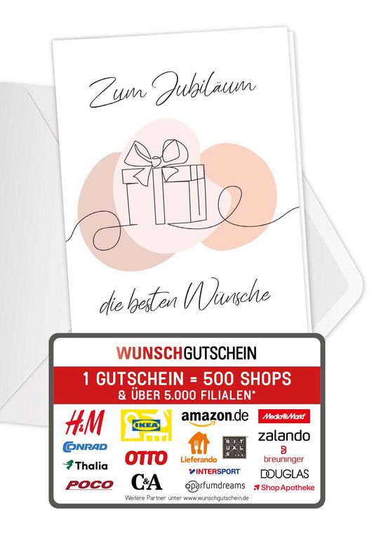 Zum Jubiläum - Geschenk