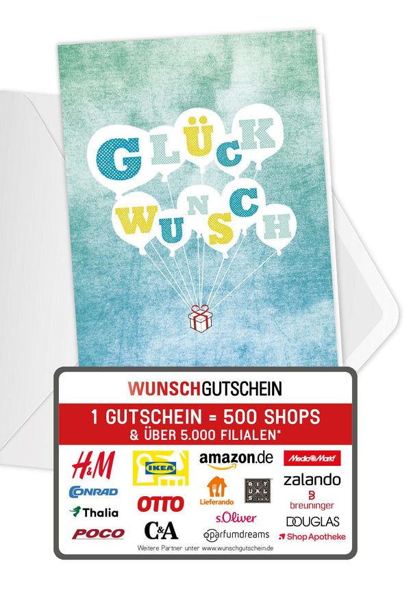 Glückwunsch - Ballon Paket