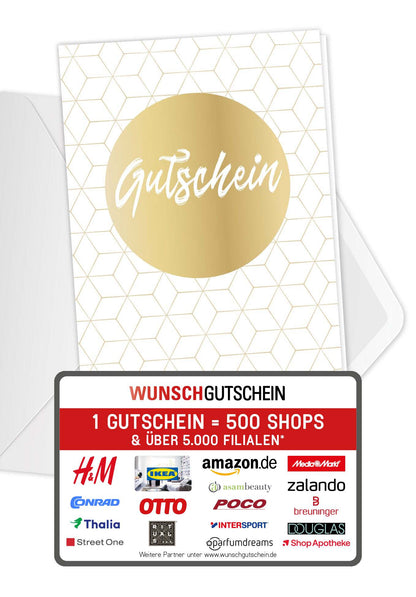 Gutschein - Gold (Gutscheinwert)