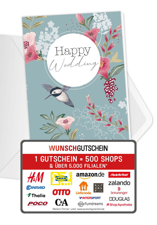 Happy Wedding - Vogel