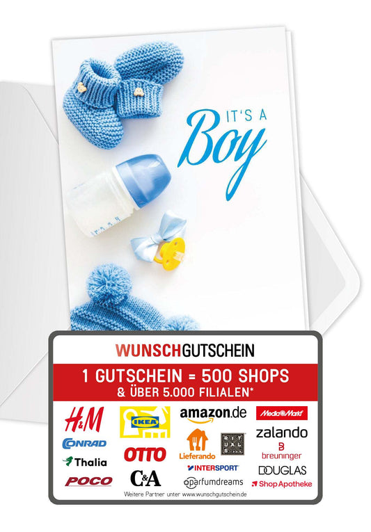 It's a Boy - Blau