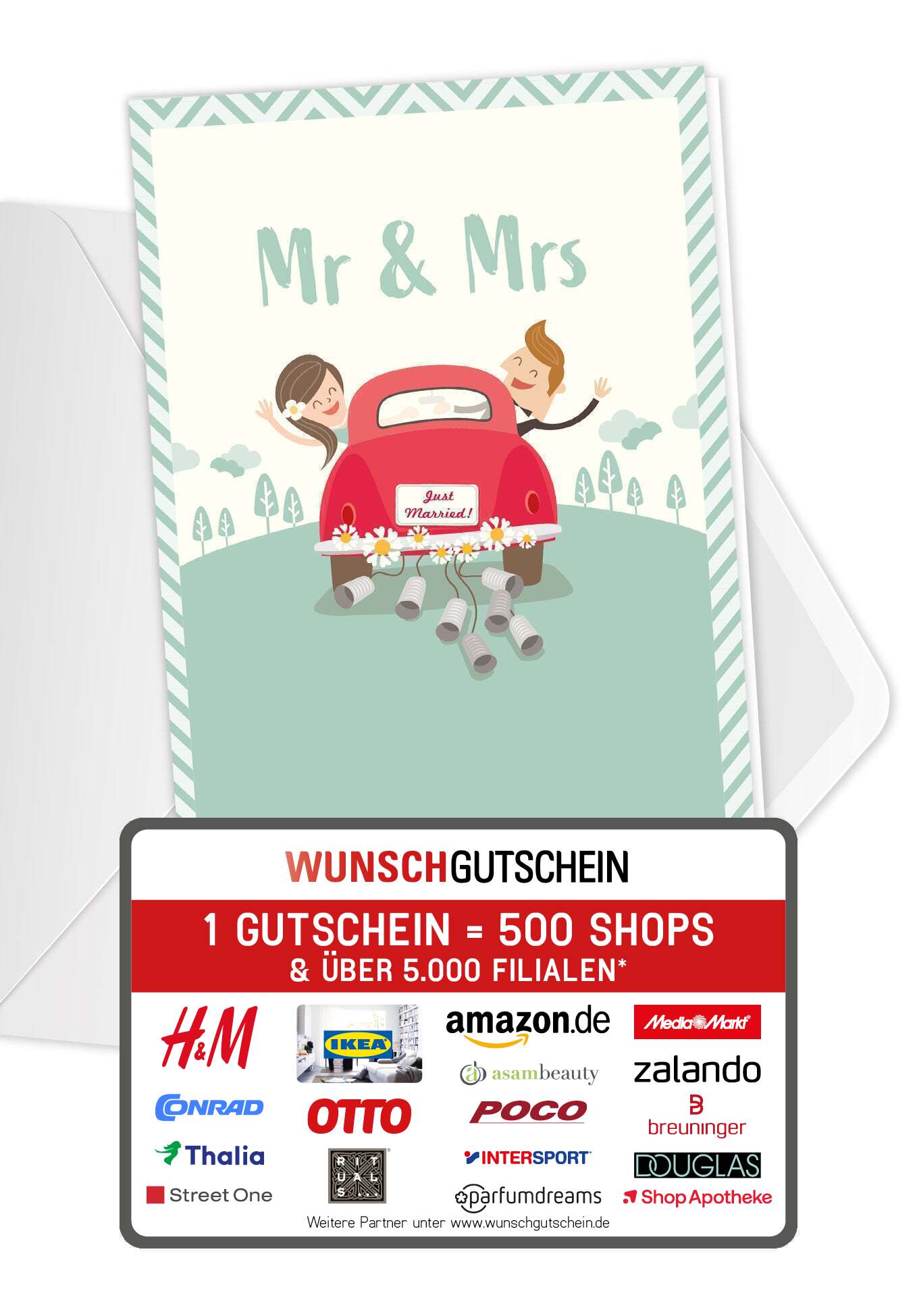 Mr & Mrs - Auto (Gutscheinwert)