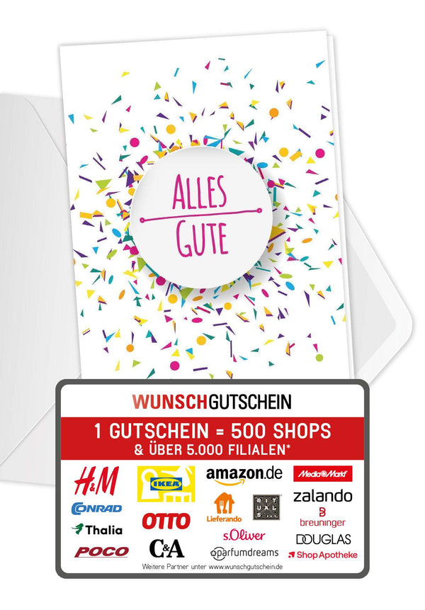 Alles Gute - Konfetti