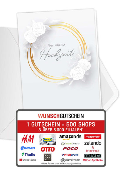 Hochzeit - Gold (Gutscheinwert)