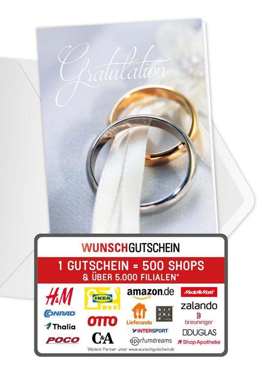 Gratulation - Hochzeit