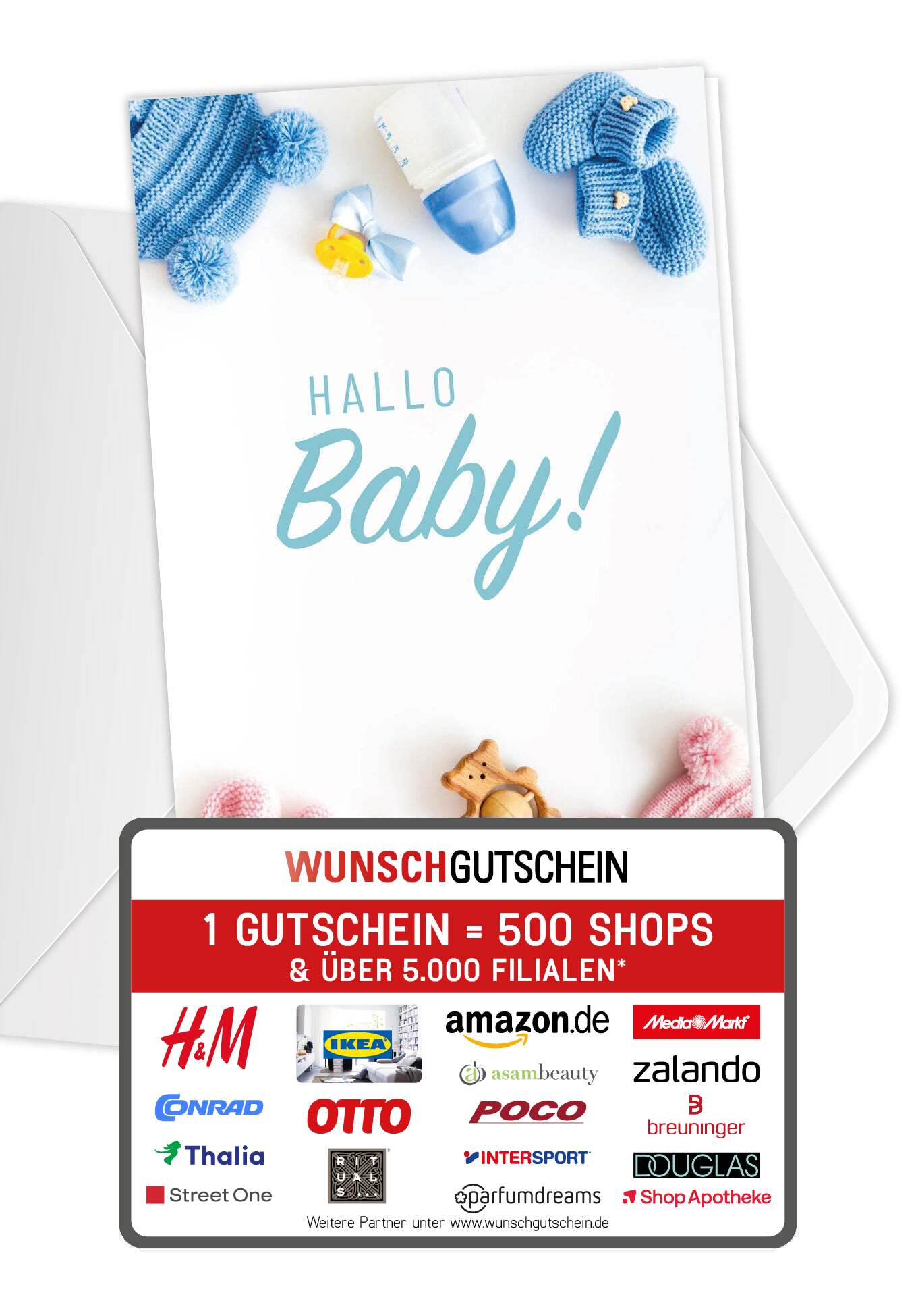 Hallo Baby - Babyklamotten (Gutscheinwert)