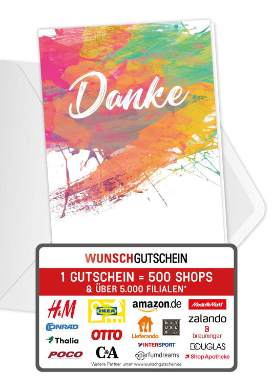 Danke - Bunt