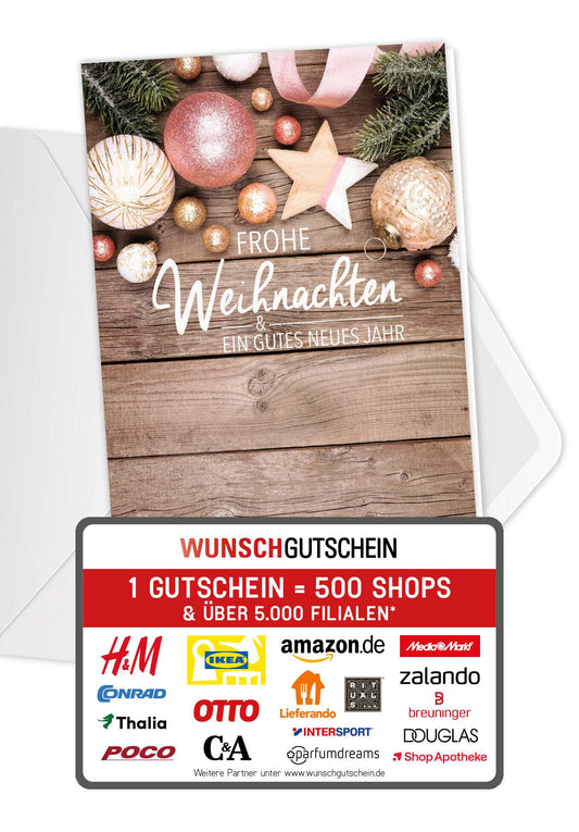 Frohe Weihnachten - Kugeln