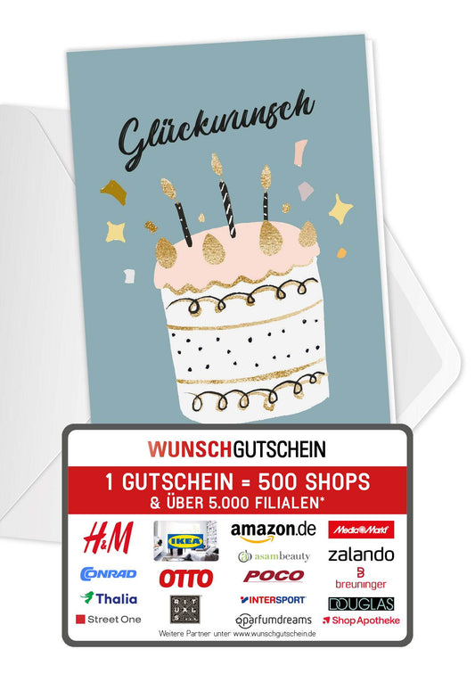 Glückwunsch - Torte