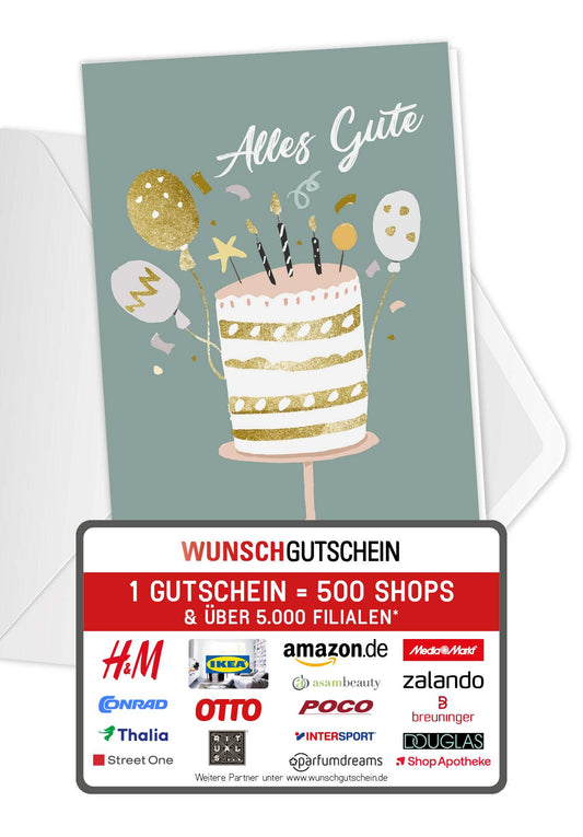 Alles Gute - Torte