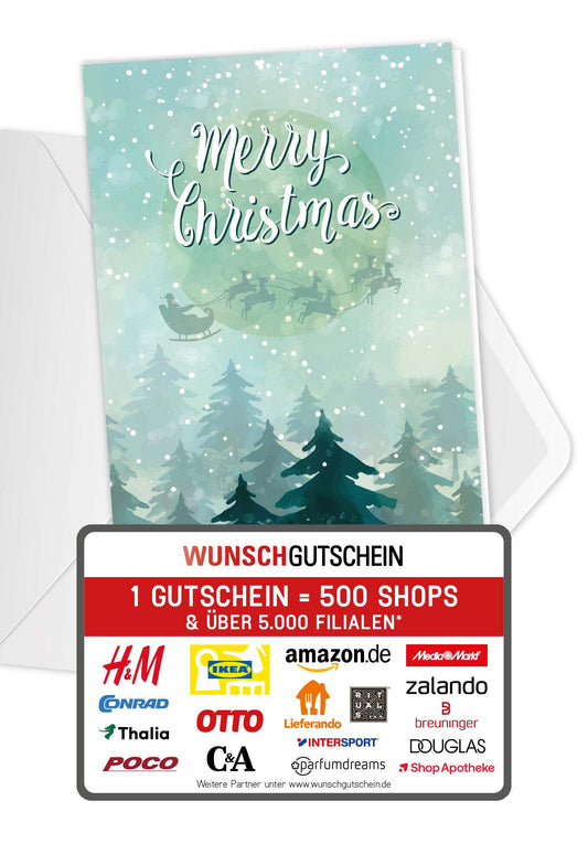 Merry Christmas - Grün