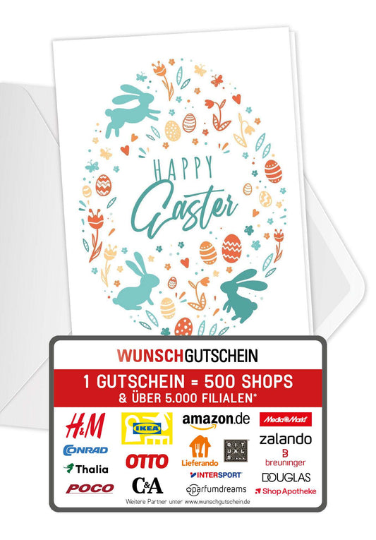 Happy Easter - Ei Bunt