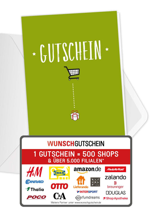 Gutschein - Grün