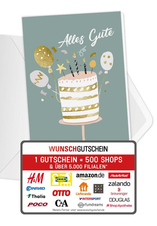 Alles Gute - Torte