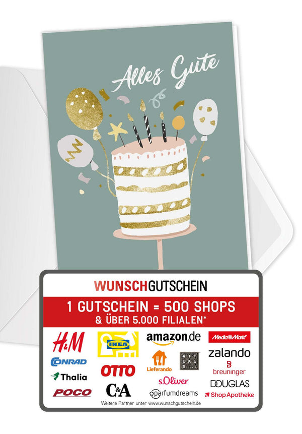 Alles Gute - Torte