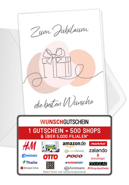 Zum Jubiläum - Geschenk