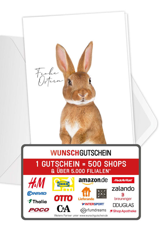 Frohe Ostern - Osterhase
