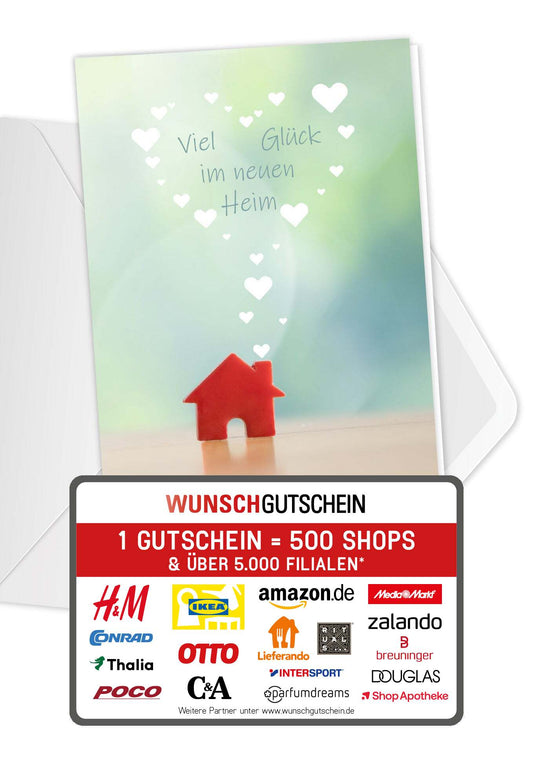 Viel Glück Heim - Haus Rot