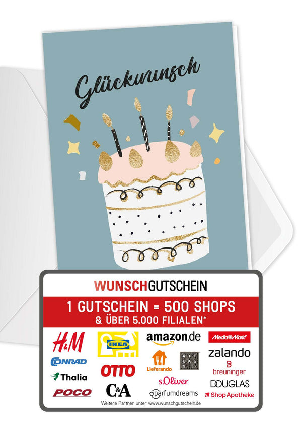 Glückwunsch - Torte